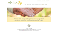 Desktop Screenshot of philia-care.com